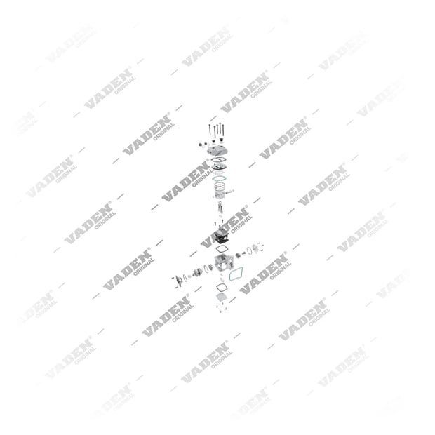 9) 4071300515,4071300615,4071301715,51540007178, 51.54000-7178 Jednocylindrowa, Sprężarka powietrza, Vaden