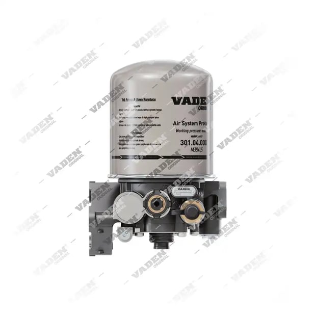 5) K002737,K024635N50,LA9015,0004306715, 0004306715 MERCEDES BENZ   Kompletny, Osuszacz powietrza, instalacja pneumatyczna, Vaden