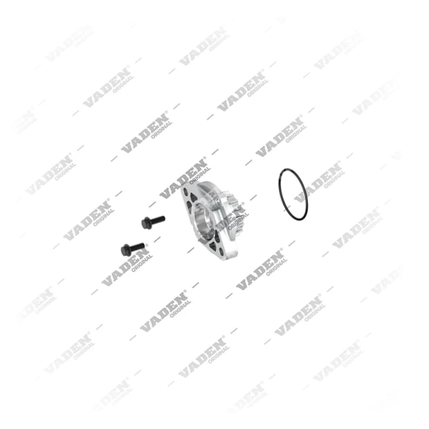 1) , 12 27 13 Flange da cambota, Kit reparo do compressor de freio a ar, Vaden