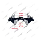 , 4022008 PAN 19 / PAN 22 DOUBLE- R - 22.5" Caliper Carrier, Brake Caliper Carrier, Vaden