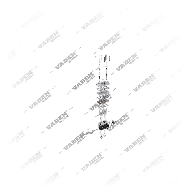 9) K009580,K009580000,K053603N00,K053603N05,K053603N55,LK4949,2024410, K053603N00LK4949 KNORR-BREMSE   Çift Silindirli, Kompresör, Vaden