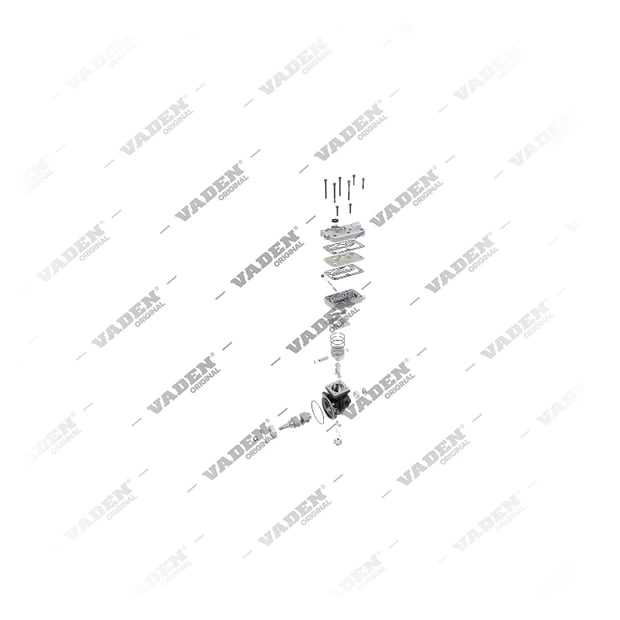 9) 9121420020,22169884, 2800 050 001 Mono Cilindro, Compresor de aire, Vaden