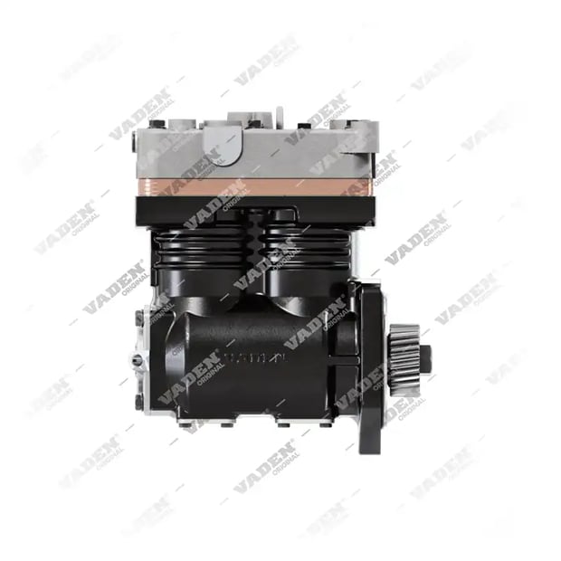 5) 20429343SP1,3173001SP1,8113405SP1,85000066SP1,LP4985SP1, 85000066SP1 VOLVO   (7600 880 002, 1677848 con engranaje), Bicilíndrico, Compresor de aire, Vaden