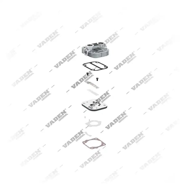 2) LK1302S1,LK1303S1,LK1304S1,LK1309S1,LK1314S1,LK1500S1,LK1503S1,LK1504S1,LK1524S1,LK1534S1,LK1549S1,LP1327S1,LP1332S1,01172908S1,01173305S1,01173863S1,01173868S1,01173870S1,01173871S1,01173873S1,01173875S1,01173876S1,01173877S1,01175309S1,01178041S1,01179230S1, 20 09 50 Culasse, Kit de réparation du compresseur de frein à air, Vaden