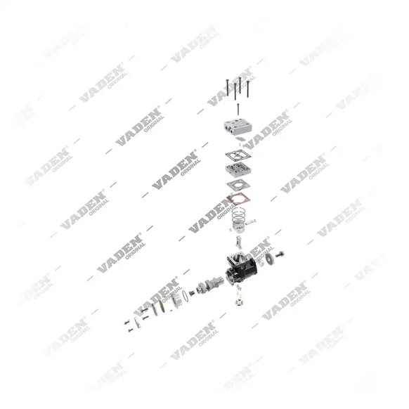 9) 9111550620,2TO100759D, 2900 010 001 Mono Cylindre, Compresseur d'air, Vaden