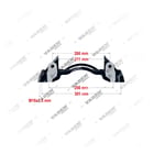 0130388550,0330388550,2379695,K004679, 2379695 SCANIA SN6.../ SN7.../ SK7...- 19.5", Bremssattel-Träger, Bremssattelträger, Vaden