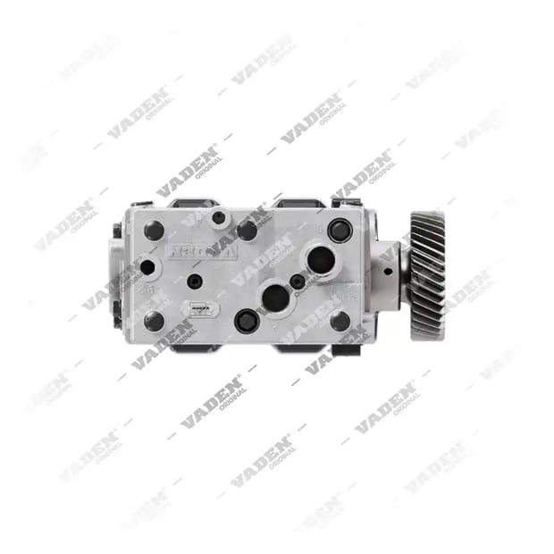 3) 9125100000,9061302515, A9061302515 MERCEDES BENZ CONECTO O345 OM906 Double cylindre, Compresseur d'air, Vaden