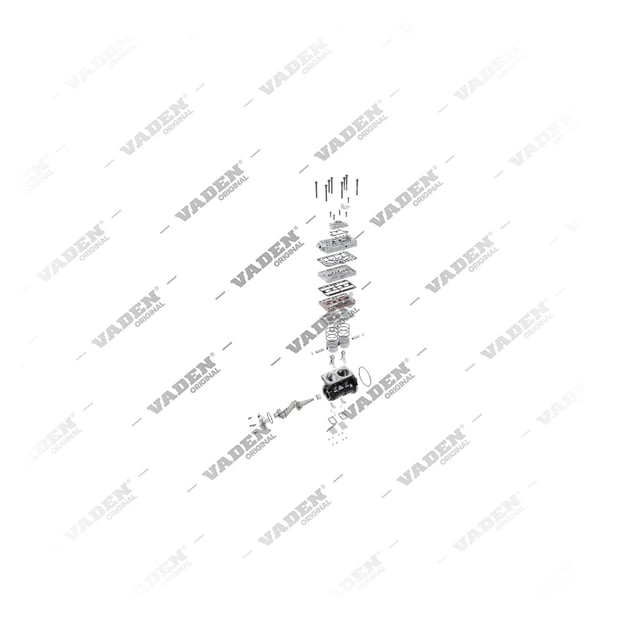 9) K093377N00,K093377N06,K093377N07,LK8907,7422083126, K093377N06 KNORR-BREMSE Double cylindre, Compresseur d'air, Vaden