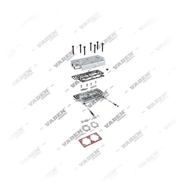 2) 9115159202, 9115159202 WABCO   Zylinderkopf, Druckluftbremse Kompressor-Reparatursätze, Vaden