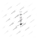 II30899SP1,II30899ATVSP1,K000237000SP1,K000237C57SP1,K000237VSP1,K000237X00SP1,LP4960SP1,20442353SP1,8112851SP1,81128514SP1,8157550SP1,85000065SP1, 1300 050 006 (7600 880 002, 1677848 com engrenagem), Cilindro duplo, Compressor de ar, Vaden