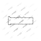 4710160221,4710160421,4710160521, 0101537, Gasket, Refrigerador de óleo, Motor, Vaden