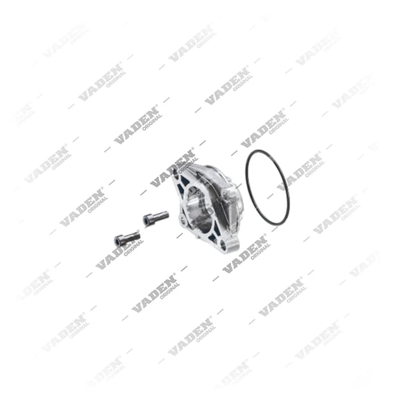 1) , 12 01 13 Flange da cambota, Kit reparo do compressor de freio a ar, Vaden