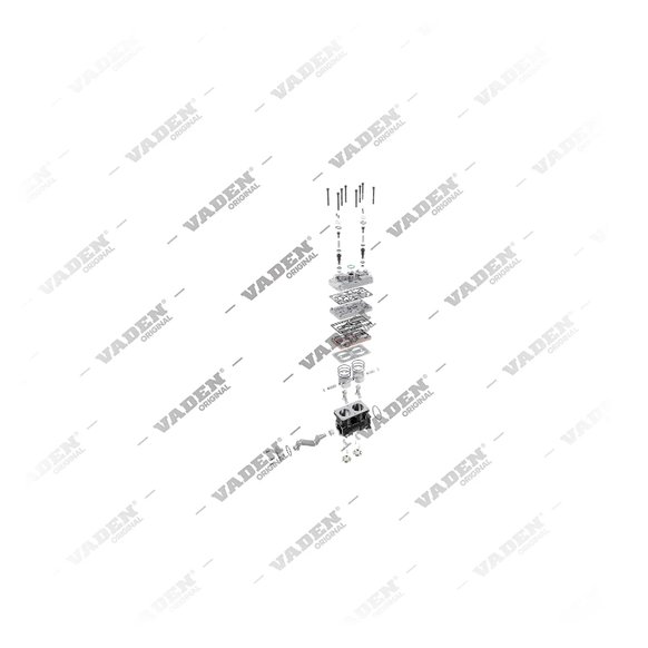 9) K009581000,K024410N00,K024410N05,K024410N55,K024410X00,K053643N00,K053643X00,K053740N00,1880194, 1880194 SCANIA R480  Çift Silindirli, Kompresör, Vaden