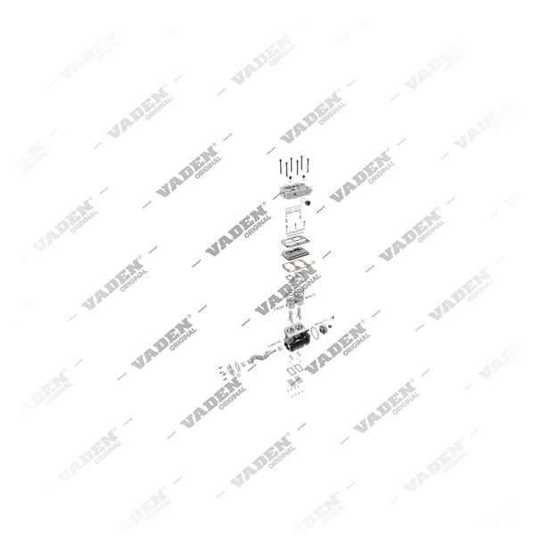 9) II15993000SP1,II15993X00SP1,LP4825SP1,8112427SP1,8150407SP1, 1300 060 002 (7600 750 002, 470775, 478777 dişli ile), Çift Silindirli, Kompresör, Vaden
