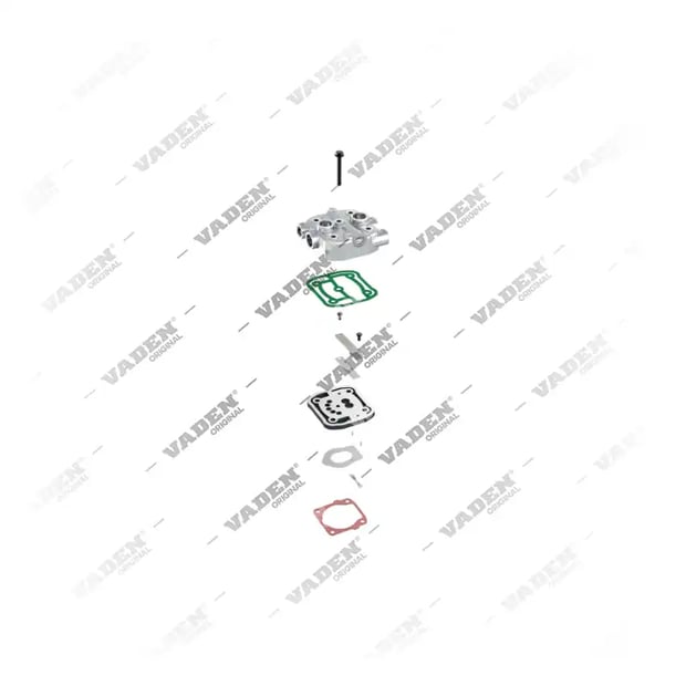 2) LK3515S1,LK3517S1,1180579S2,1181605S2, 1181605S2 DEUTZ   Zylinderkopf, Druckluftbremse Kompressor-Reparatursätze, Vaden
