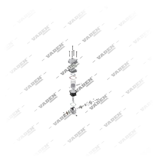 9) K011911,LP38, 3500 020 002 Mono Cilindro, Compresor de aire, Vaden