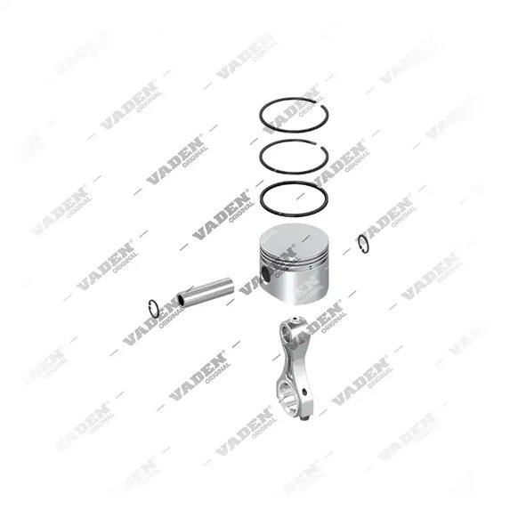 8000 801 001 Biela e Pistão, Kit reparo do compressor de freio a ar