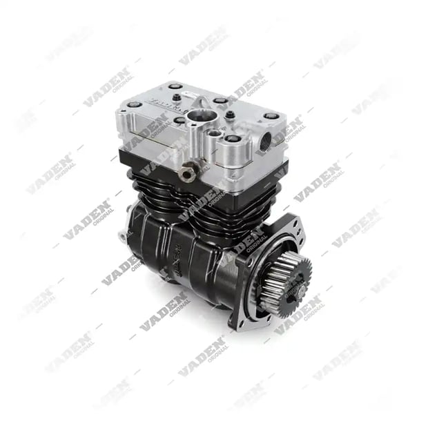 1300 010 002 WABCO (7600 850 004, 8170446, 7408170446 с шестеренкой), Двухцилиндровый, Компрессор воздуха | WABCO