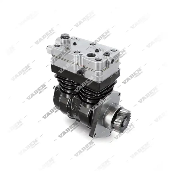 1) 9115530020,4571301815, Air Brake Systems / Compressor Двухцилиндровый, Компрессор воздуха, Ваден