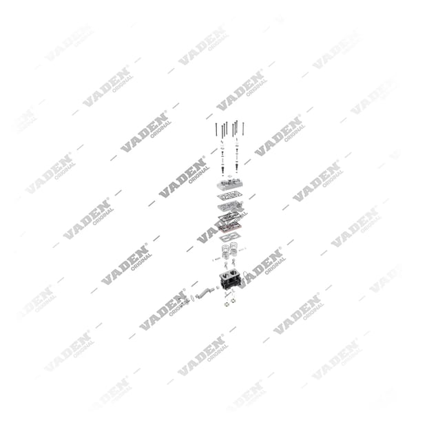 9) K009581,K009581000,LK4951,1767161, K009581 KNORR-BREMSE Двухцилиндровый, Компрессор воздуха, Ваден