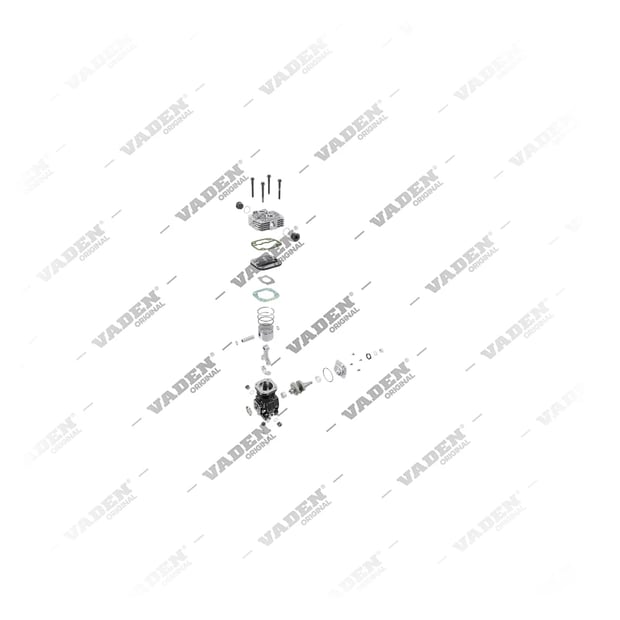 9) 4111410050,87335550,G119880010010,13200130045, 87335550 NEW HOLLAND Mono Cilindro, Compresor de aire, Vaden