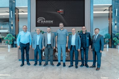 Visita de Oruç Baba İnan, Vice-Ministro da Indústria e Tecnologia da República da Turquia, à Vaden