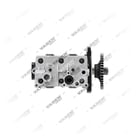 4147040270SP1,22040497SP2, 1300250003, (7600 850 008, 3161258, 7403161258 avec engrenage), Double cylindre, Compresseur d'air, Compresseur de frein à air, Vaden