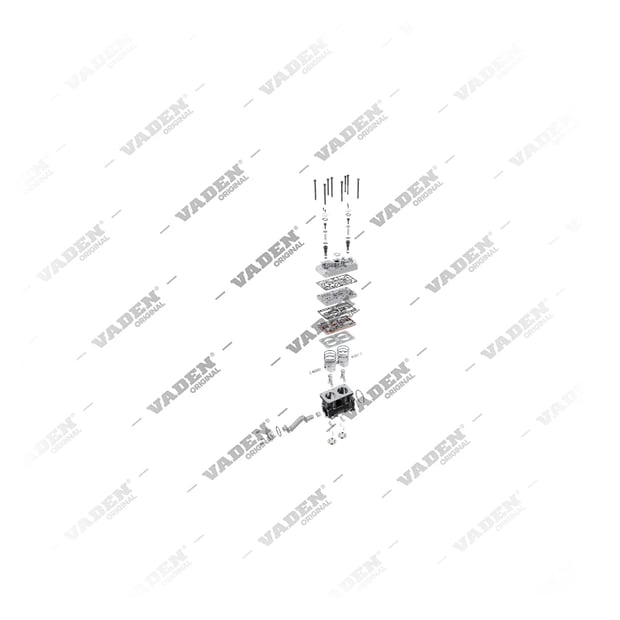 9) K053740N00,K053740N05,K172098N00,LK4951,2024413, 2024413 SCANIA R460  Двухцилиндровый, Компрессор воздуха, Ваден