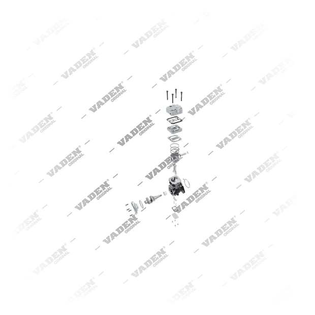 9) K000853000,K008457000,LK3839,1408090,1409281,1409441, 1409441 Single Cylinder, Air Compressor, Vaden