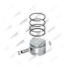 155762, 7000 103 100 Ø100,00mm (STD) Piston et Segment, Kit de réparation du compresseur de frein à air, Vaden