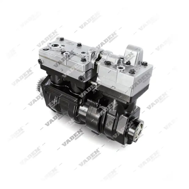 2) 9125103000,9125103030,4571303815,4571305015, A4571305015 MERCEDES BENZ CONECTO O345 OM447 Трехцилиндровый компрессор, Компрессор воздуха, Ваден