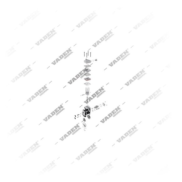9) K005977,K005977000,K015410,K015410000,K070986N00,K070986N04,K082139N00,K082139X00,K118694N00,K118694N04,LK8901,LP3986,51541007096,51541007117,51541007205, K015410ES KNORR-BREMSE   Одноцилиндровый, Компрессор воздуха, Ваден