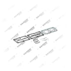 , 1600 085 110 Kit de reparação, Kit reparo do compressor de freio a ar, Vaden