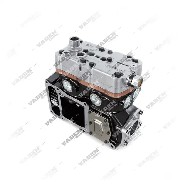 2) 3624500C92,K048595, 3624500C92 INTERNATIONAL Twin Cylinder, Air Compressor, Vaden