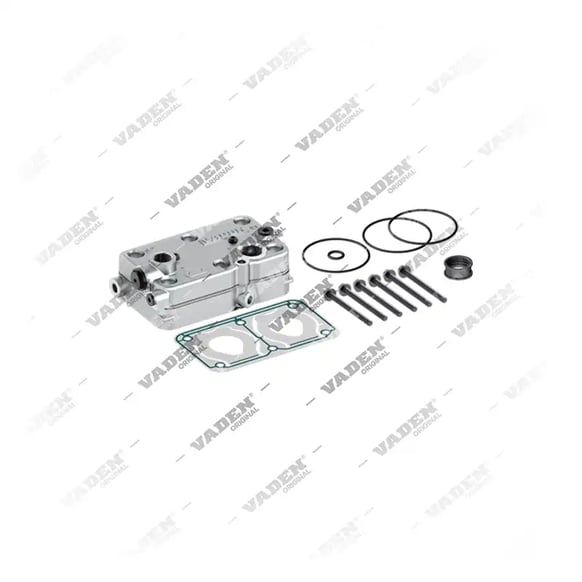 1) 9115539242,0011302515, 0011302515 MERCEDES BENZ TOURO O500 Culata, Kits de reparación de compresores de frenos de aire, Vaden