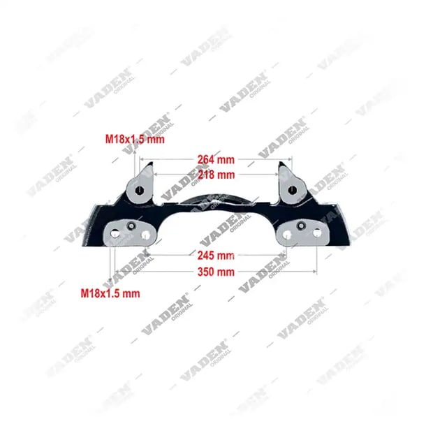 MERITOR ELSA 195 /ELSA 225 /EX 225- 22.5", Support d'étrier, support d'étrier (68325994)