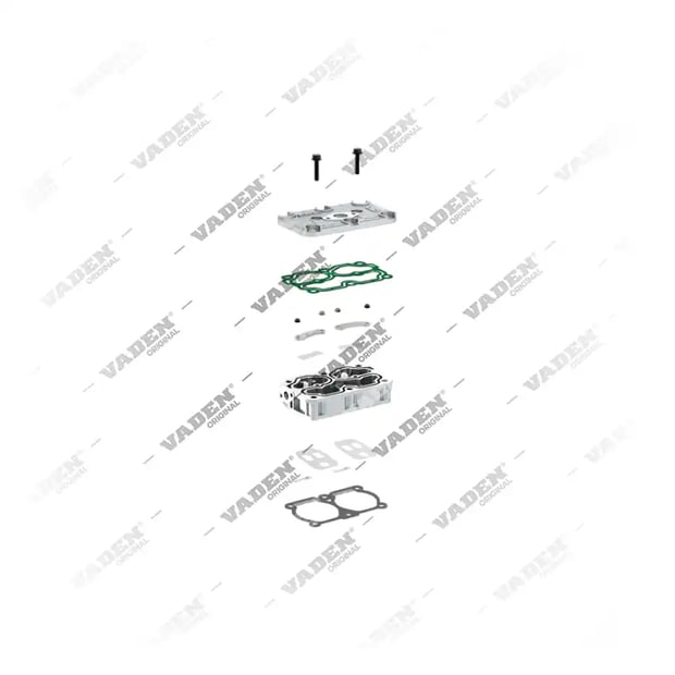 2) 76625201000,K007996,K029207K50,93161842,93162116, K007996 KNORR-BREMSE Zylinderkopf, Druckluftbremse Kompressor-Reparatursätze, Vaden