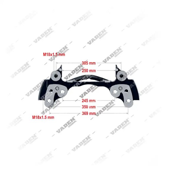 MAN ELSA 2- 22.5", Bremssattel-Träger, Bremssattelträger - 4122009