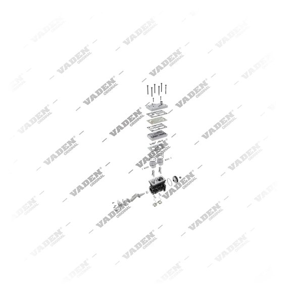 9) 9061306415,9061306715,9061306815,9125100030,9125100050, 9061306415 MERCEDES BENZ OH OM926 Twin Cylinder, Air Compressor, Vaden