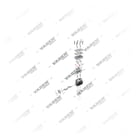 ACX83DX,K007304,500329613, 1500 010 003 Двухцилиндровый, Компрессор воздуха, Ваден