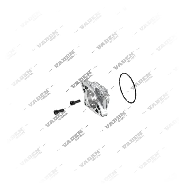 1) , 26 09 13 Flange da cambota, Kit reparo do compressor de freio a ar, Vaden