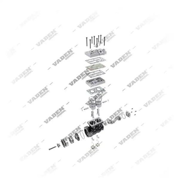 9) 9125270000,GC462875AB, GC462875AB FORD F-MAX EURO6, со сцеплением, Компрессор воздуха, Ваден