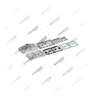 K060322K57,K060323K50,K060323K56,K060323K57,22008577, 132810, Kit di riparazione, Kit di riparazione per compressori per freni ad aria, Compressori per freni ad aria, Vaden