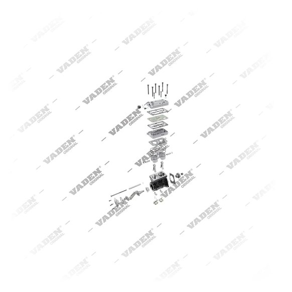 9) 9115532030,4571304715, A4571304715 MERCEDES BENZ TRAVEGO O580 Двухцилиндровый, Компрессор воздуха, Ваден