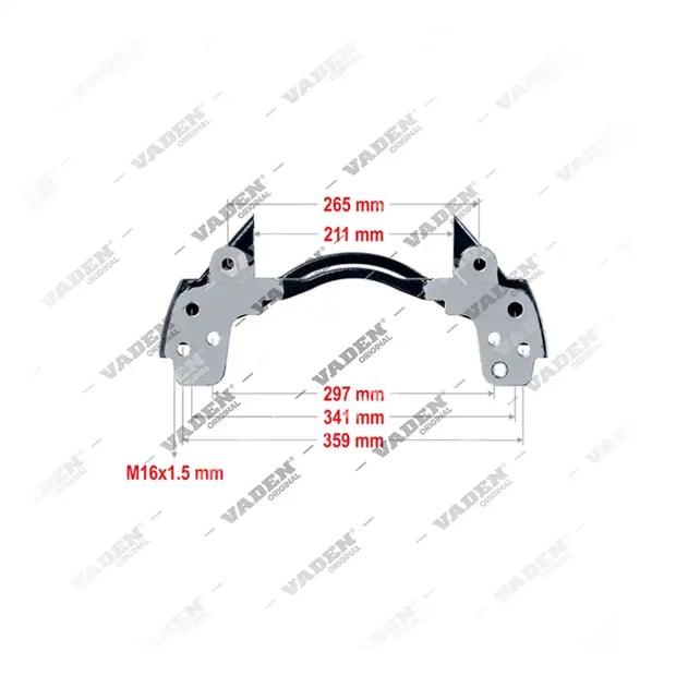 3522034 SN6.../ SN7.../ SK7...- R - 19.5" Suporte de pinça