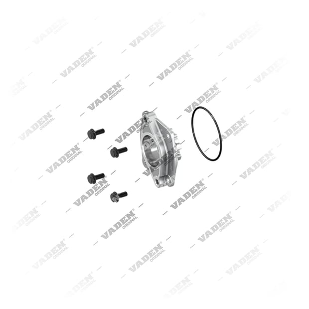 1) , 11 04 13 Flange da cambota, Kit reparo do compressor de freio a ar, Vaden