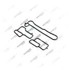 23716420,23716424,23716426,7423716420,7423716424,7423716426, 0107 188 Gasket, Filtro de óleo, Vaden