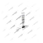 9125102000,4571306915, A4571306915 MERCEDES BENZ CONECTO O345  Двухцилиндровый, Компрессор воздуха, Ваден