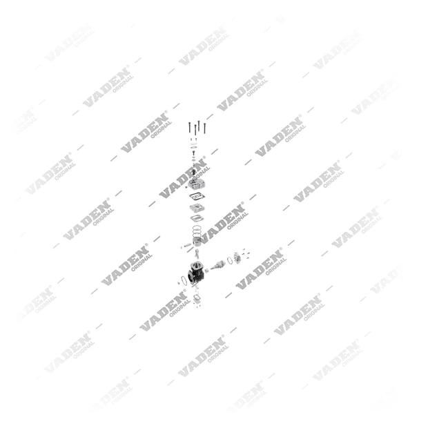 9) K006282,3975798, 3975798 CUMMINS Mono Cilindro, Compresor de aire, Vaden