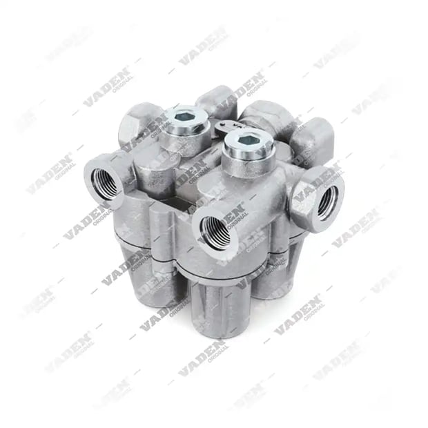 2) 0384037,0384037A,0384037R,1238512,1238512A,1238512R,384037A,384037R,AE4179,I80509, 303.02.0030 Válvula de protección de 4 circuitos, Vaden